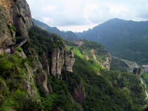 浙江旅游：如诗如画壮美雁荡山（图）