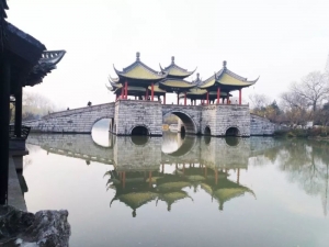 酒后的刘禹锡写下一首名作，第五句最经典