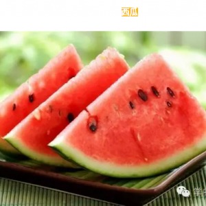 教你如何挑西瓜 哈密瓜 香瓜