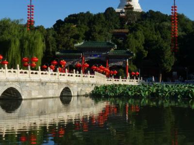 国庆节前的北海公园